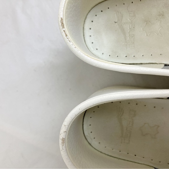 Dansko professional white box leather clogs nursing shoes orthopaedic 42 unisex - Picture 7 of 10